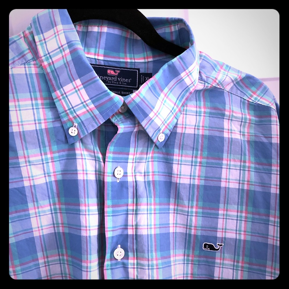 Vineyard Vines slim-fit whale shirt XL nice!